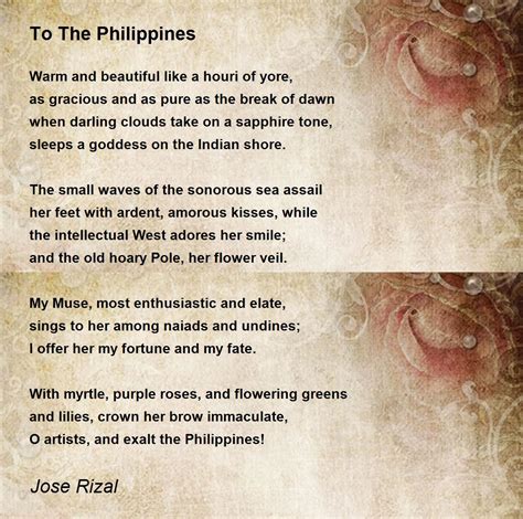 Background In the poem <Baptism by Dirt (2020) by Frank X Walker, a family of three, consisting of the speaker, their wife, and their two-year-old child, are going about their day tending to one of their three raised-bed gardens. . Example of lyric poem written by filipino writers